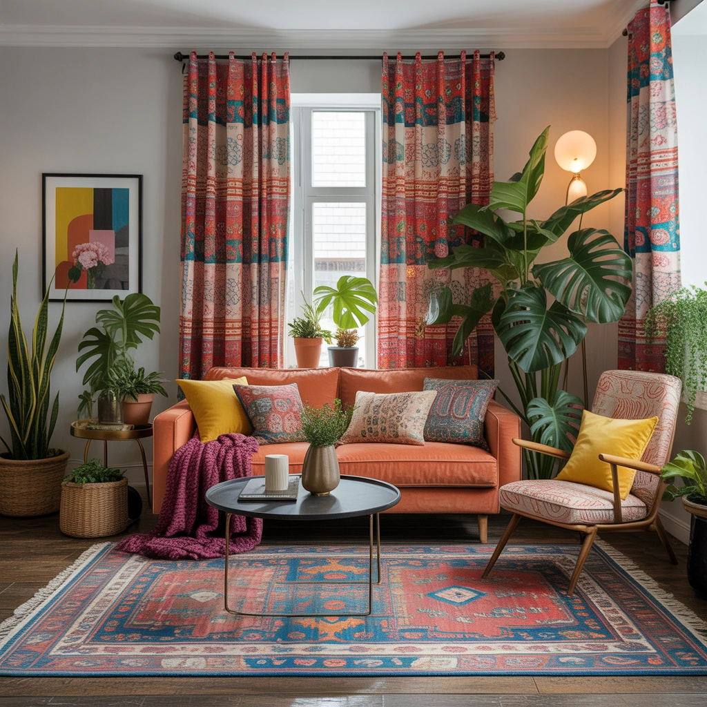 Mix Patterns Confidently for a Lively Space
