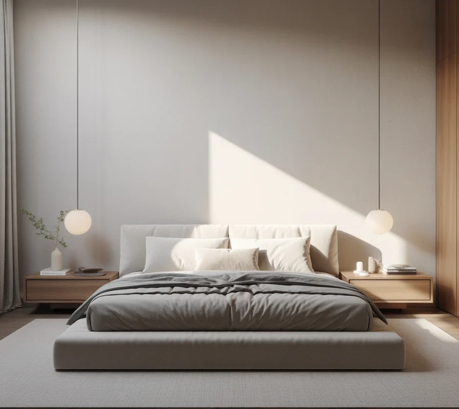 Modern Minimalist Bedroom Furniture Set