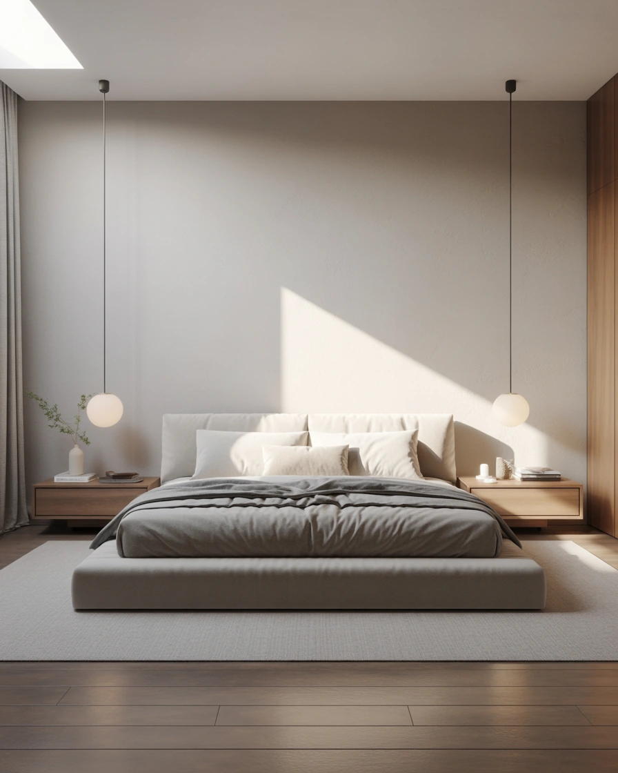 Modern Minimalist Bedroom Furniture Set