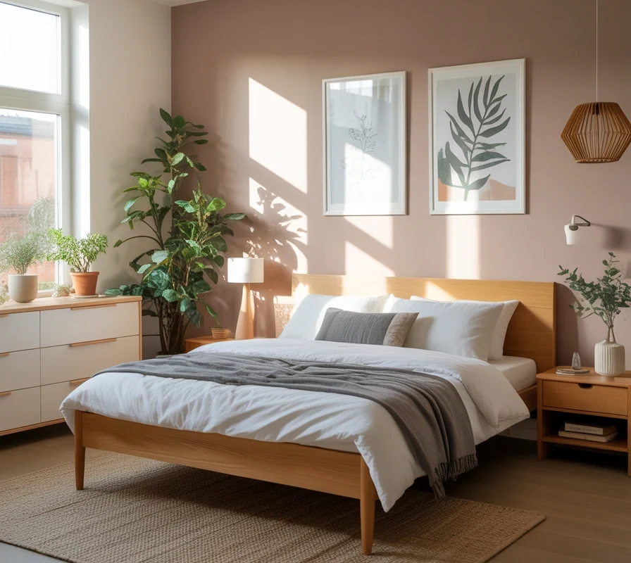 Scandinavian Bedroom Furniture Set
