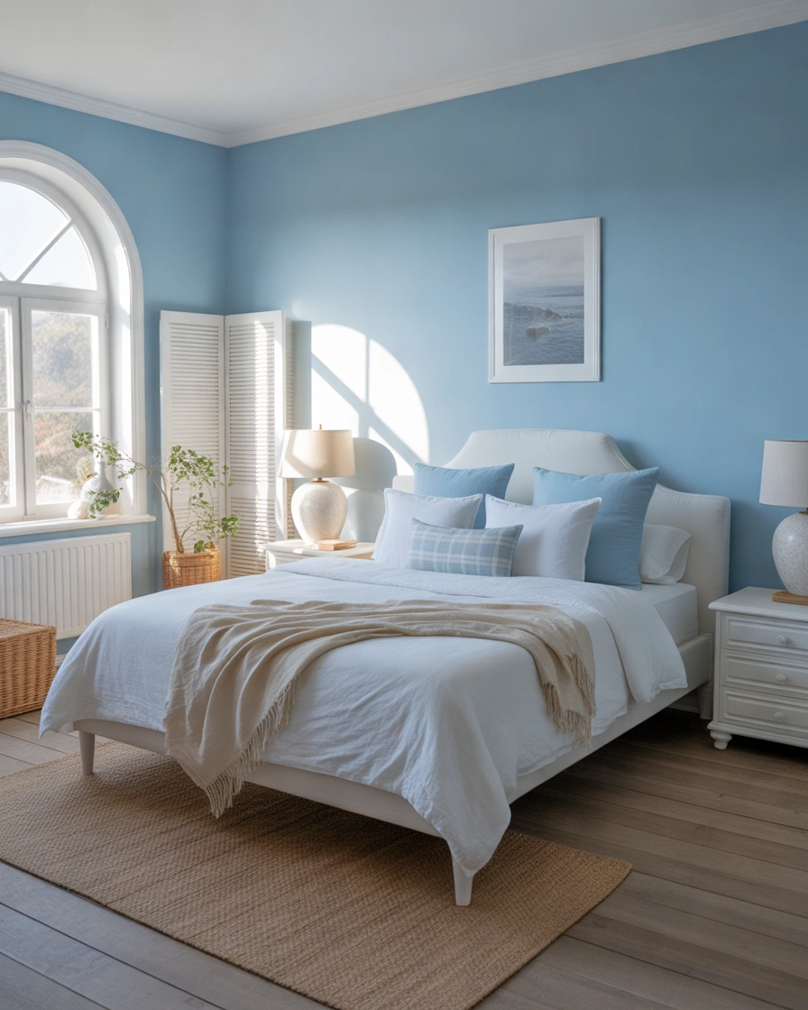 Sky Blue – A Peaceful and Refreshing Bedroom Color