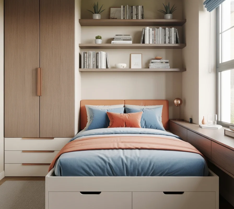 Small Space Bedroom Furniture Set