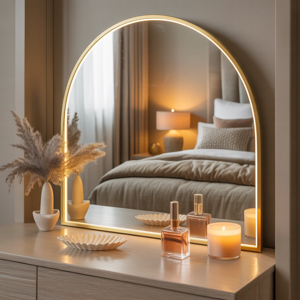 Style Your Dressing Table According to Your Bedroom Color Theme