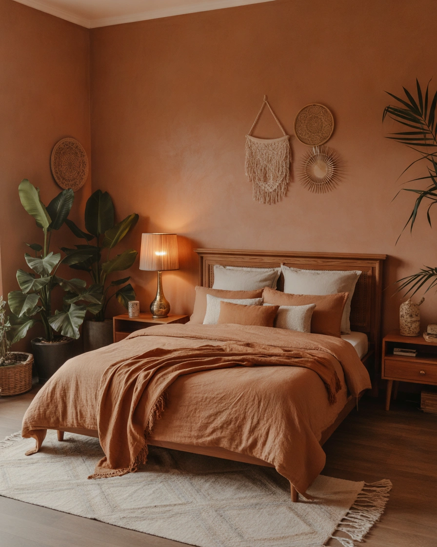 Terracotta – A Warm and Earthy Bedroom Paint Color