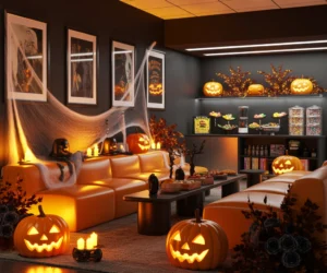 Transform the Break Room Into a Halloween Lounge