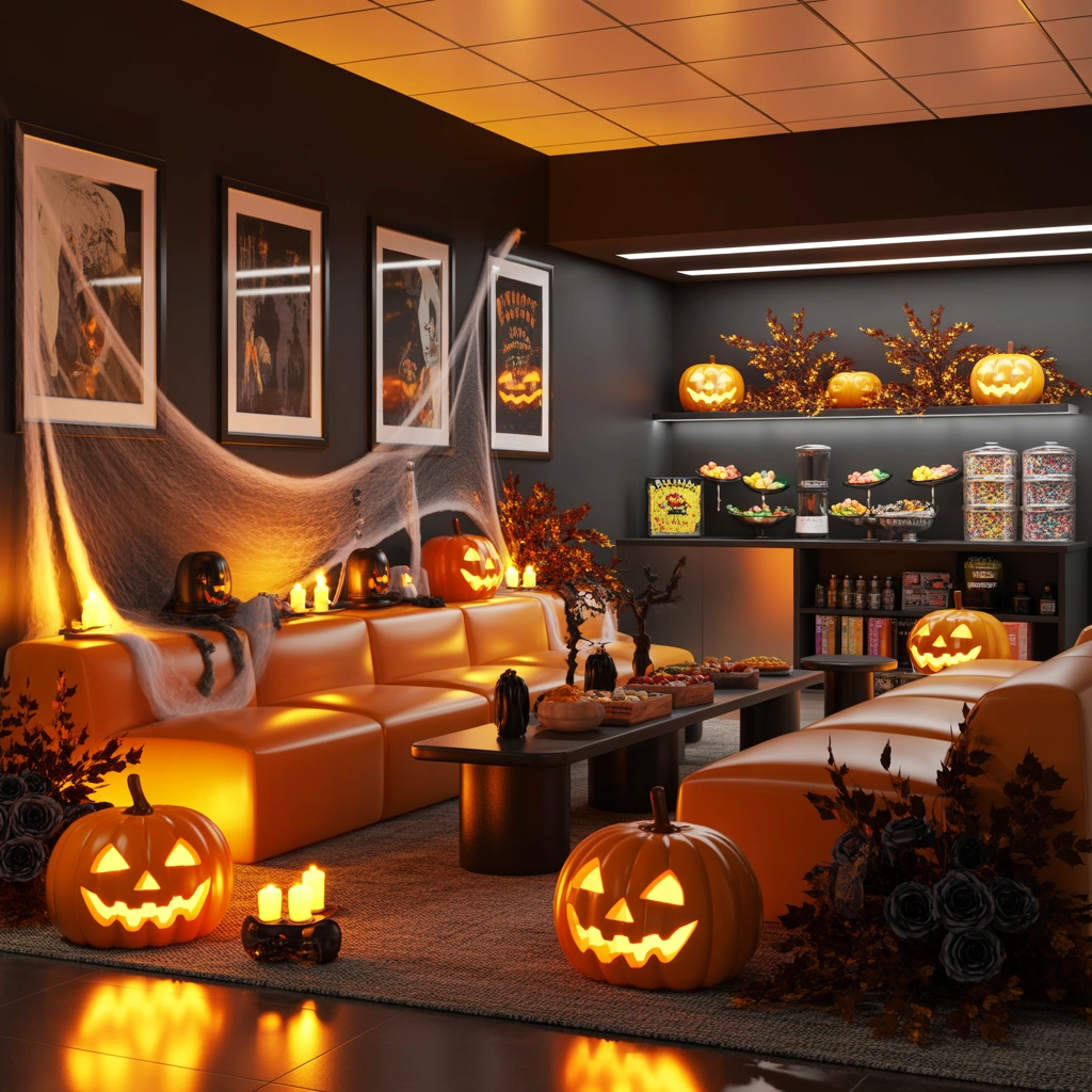 Transform the Break Room Into a Halloween Lounge