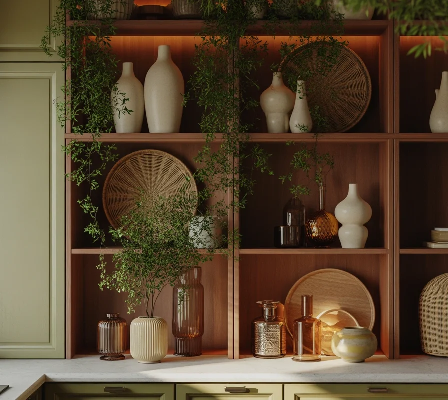Use A Layered Combination Of Different Decor Elements