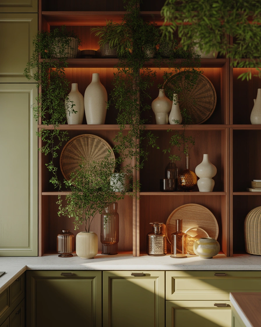 Use A Layered Combination Of Different Decor Elements