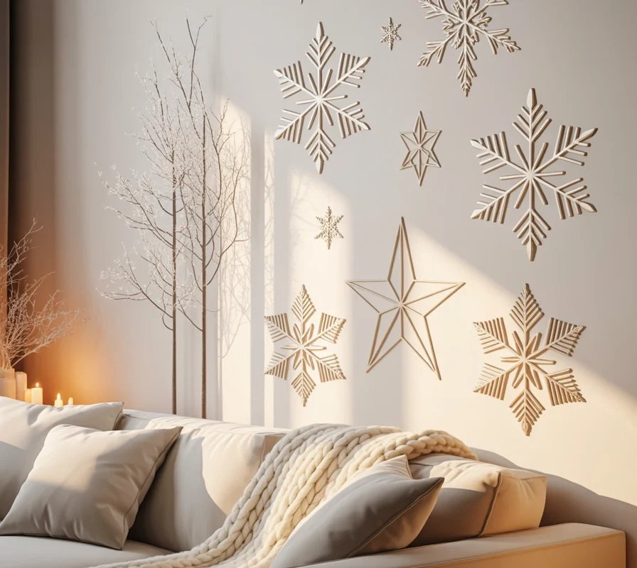 Use Christmas Wall Decals for an Easy Holiday Makeover
