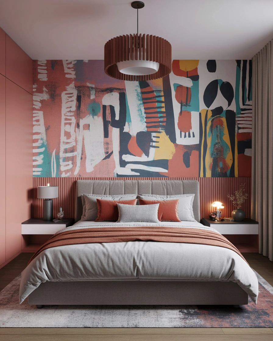 Use Creative Wallpaper for an Instant Bedroom Transformation