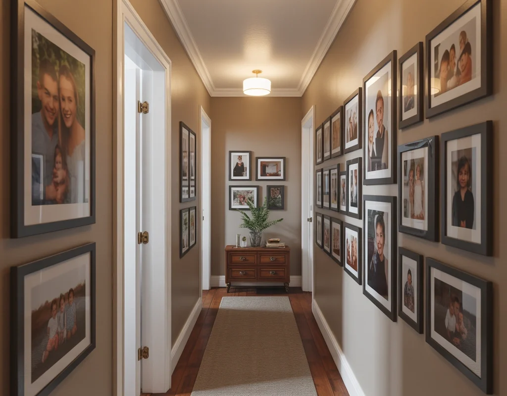 Use Family Photos to Create a Personal Memory Wall