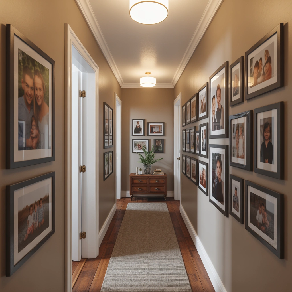 Use Family Photos to Create a Personal Memory Wall
