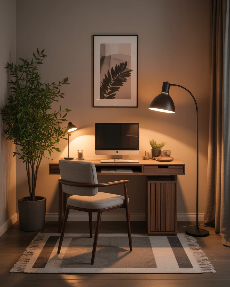 Use Floor Lamps to Brighten Dark Corners