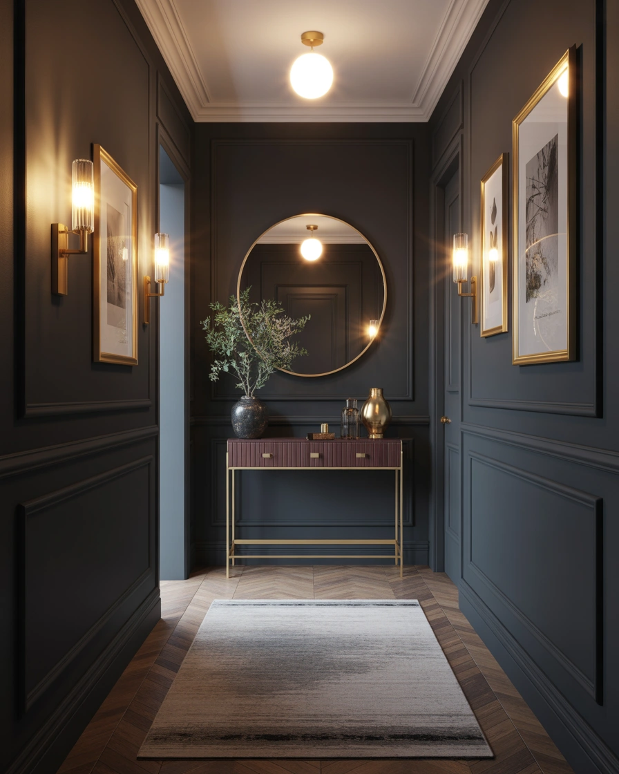 Use Metallic Accents to Add Luxury and Light Reflection
