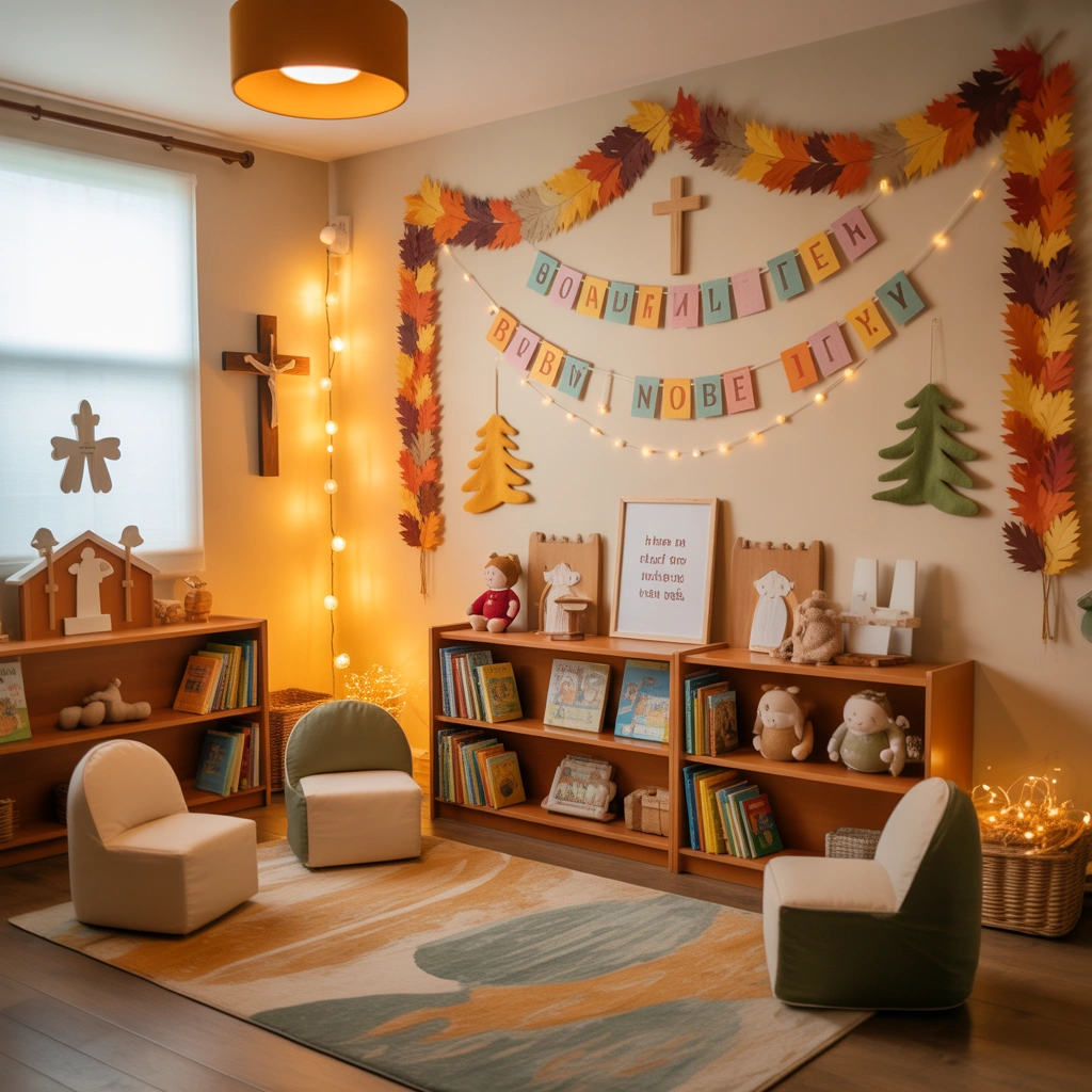 Use Seasonal Church Nursery Decor Ideas