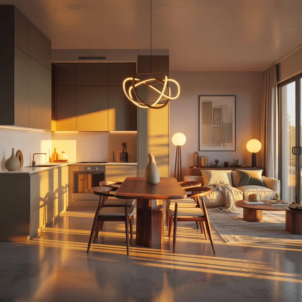 Use Smart Lighting to Define Each Area Without Adding Walls
