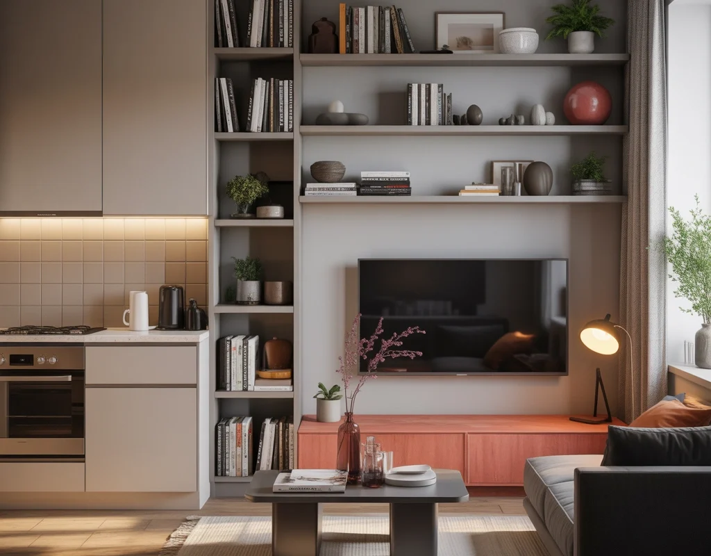 Use Vertical Storage Solutions to Keep the Space Organized