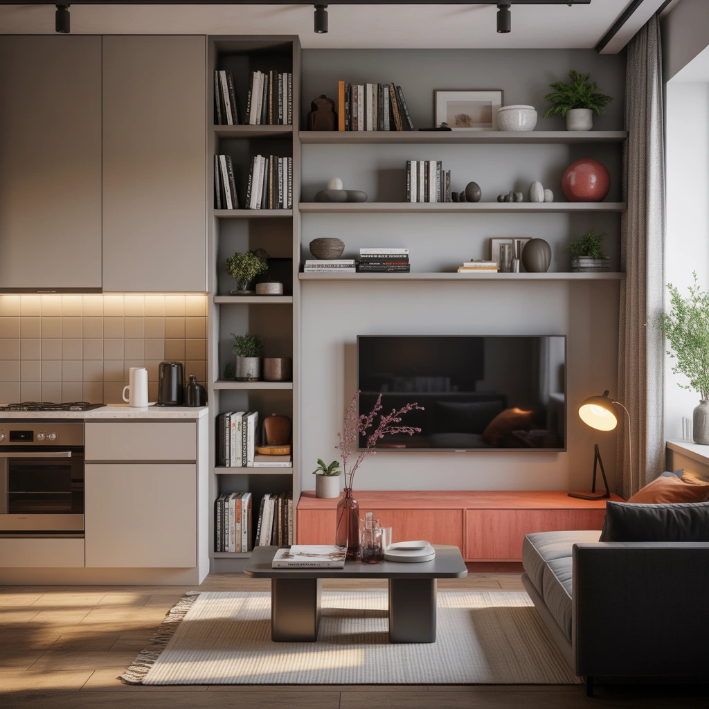 Use Vertical Storage Solutions to Keep the Space Organized