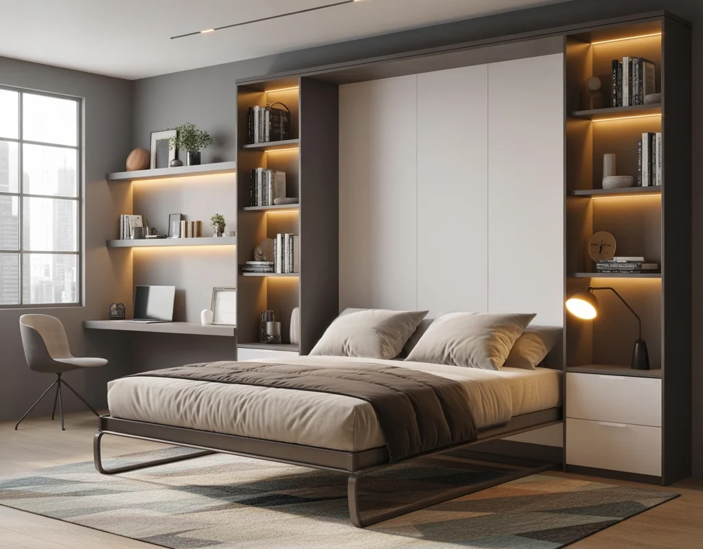 Use a Murphy Bed for Maximum Space Flexibility