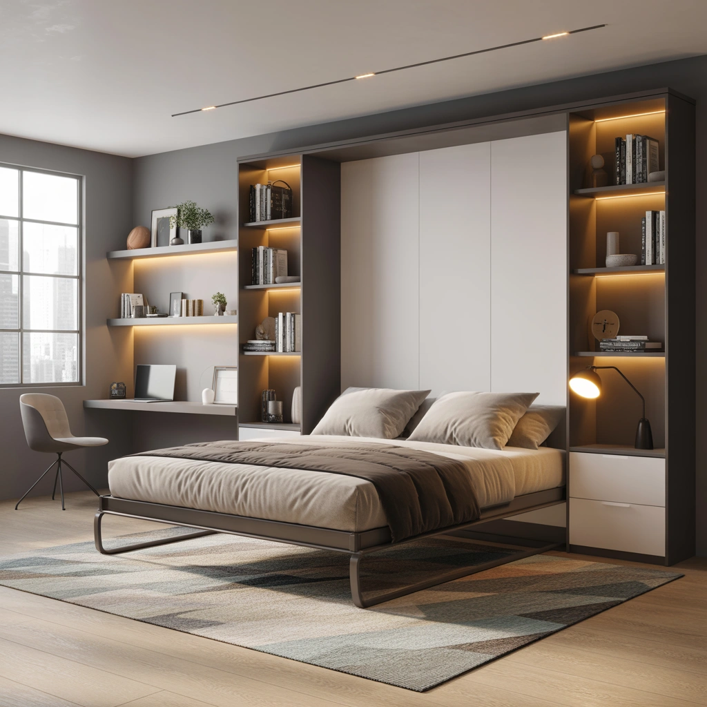 Use a Murphy Bed for Maximum Space Flexibility