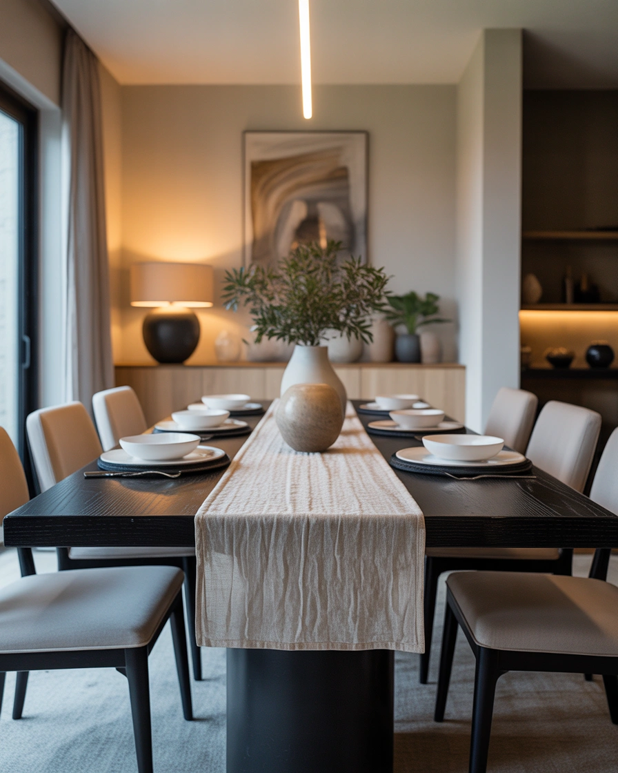 Use a Statement Table Runner to Add Texture and Personality