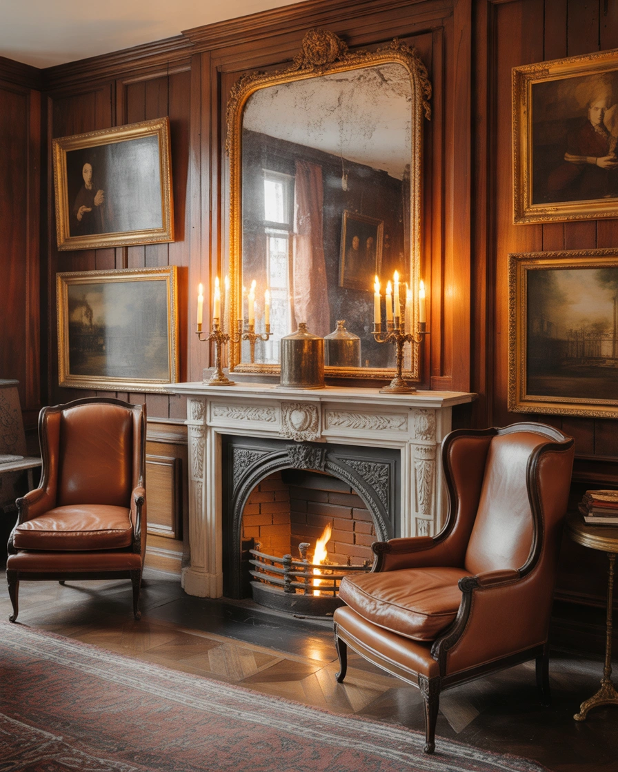 Vintage Fireplace Mantle Ideas with Timeless Character