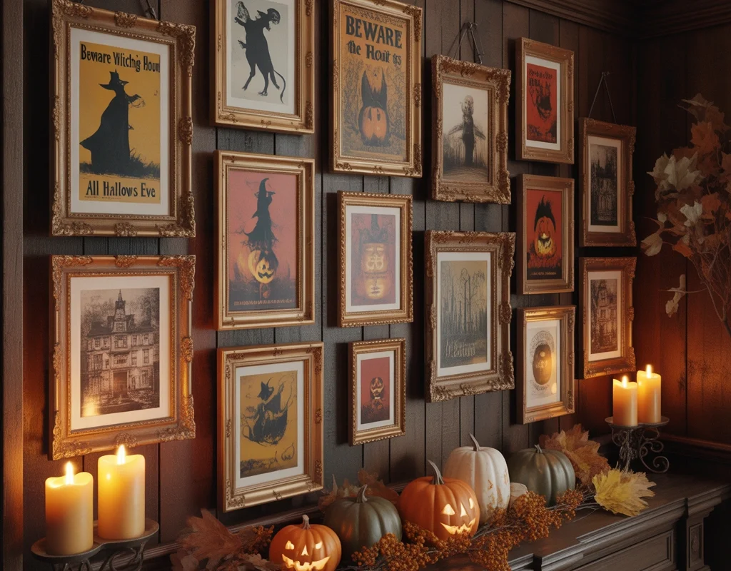 Vintage Halloween Posters and Antique Wall Art