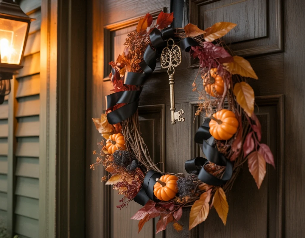 Vintage Halloween Wreaths for Doors and Walls