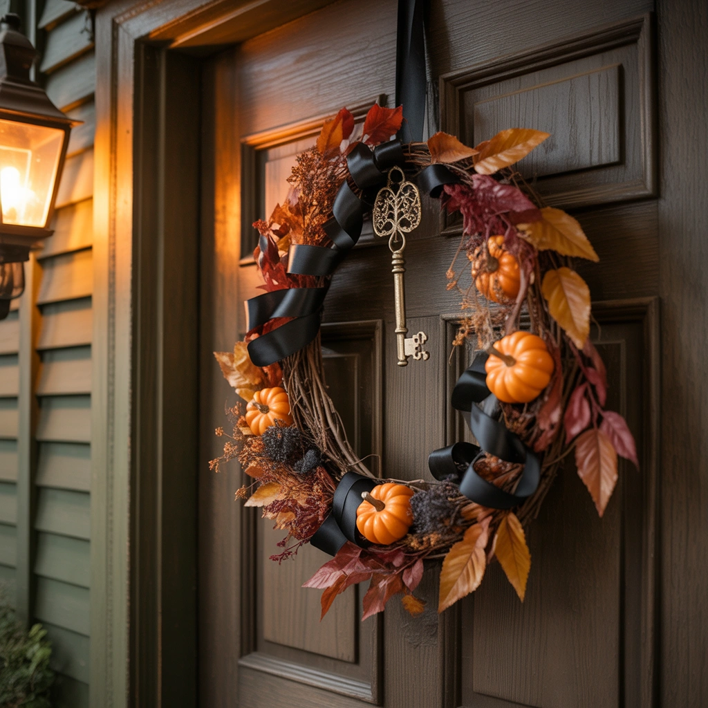 Vintage Halloween Wreaths for Doors and Walls