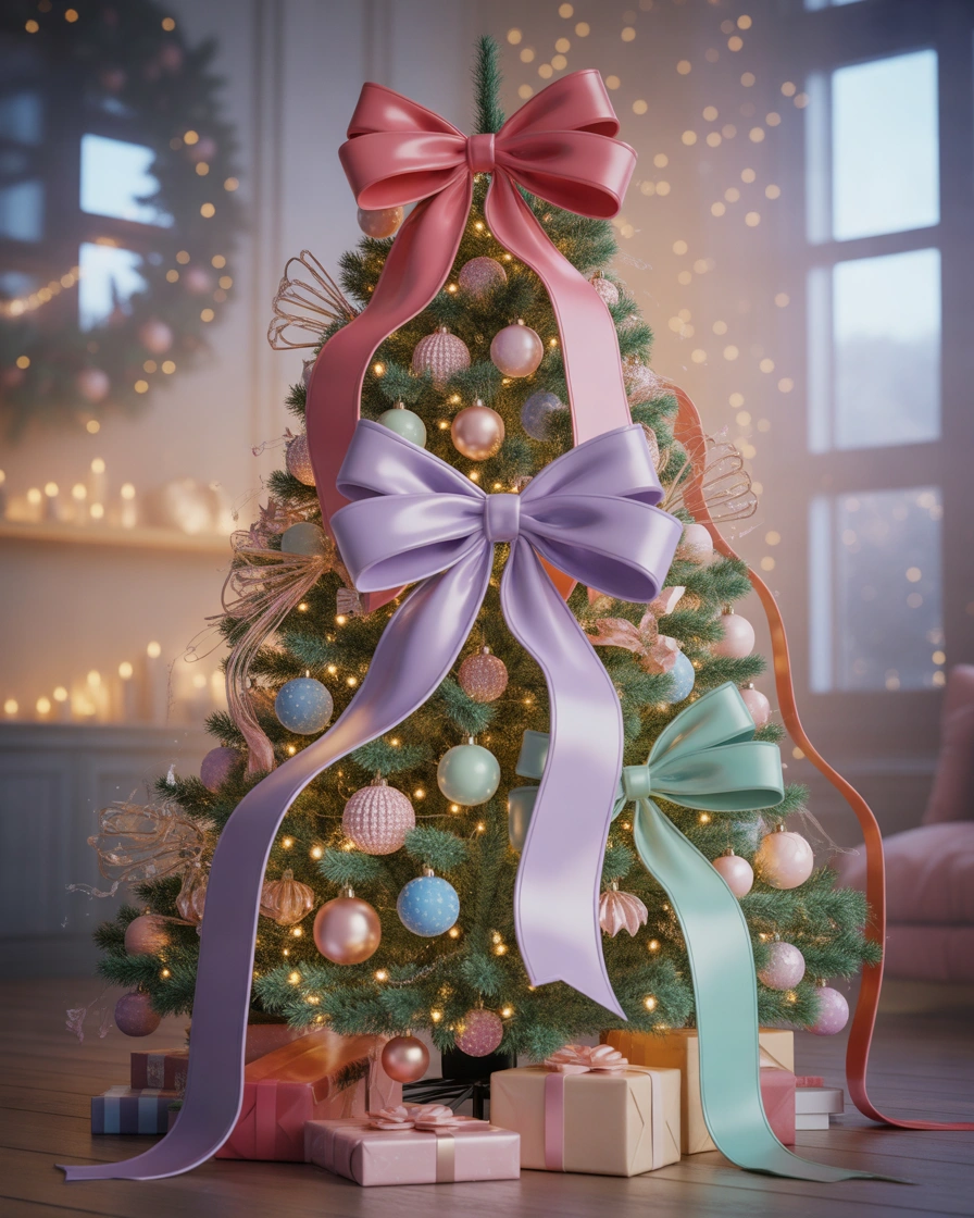 Whimsical Fairy Tale Christmas Tree Bows