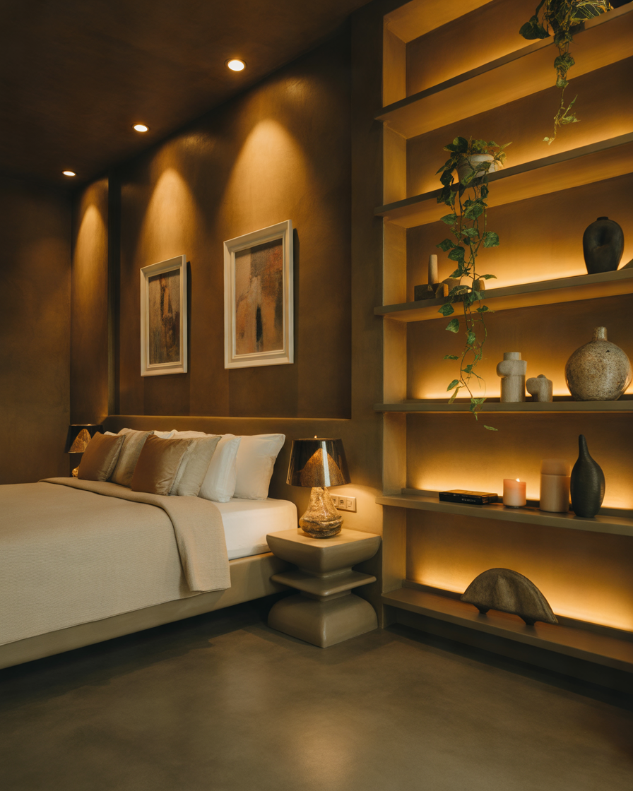 Accent-Lighting-to-Highlight-Bedroom-Decor