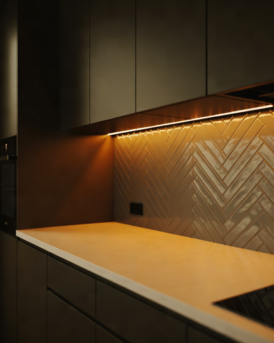 Add-Under-Cabinet-LED-Lighting-for-a-Modern-Look