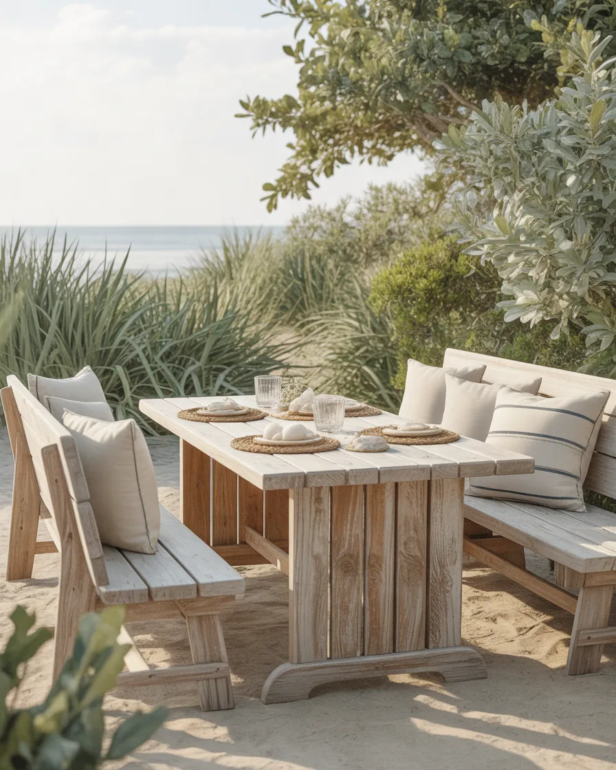 Add-Weathered-Wooden-Furniture-for-a-Beach-Cottage-Look