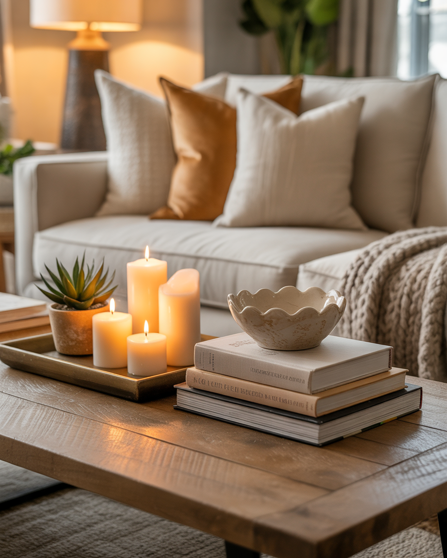 Add-a-Decorative-Tray-for-an-Organized-Coffee-Table-Look