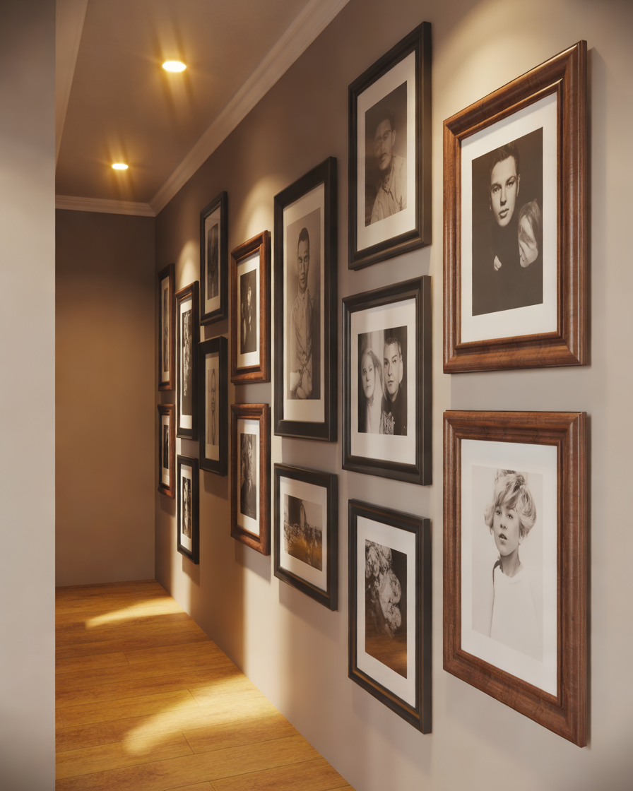 Add-a-Gallery-Wall-to-Turn-a-Narrow-Hallway-Into-an-Art-Display