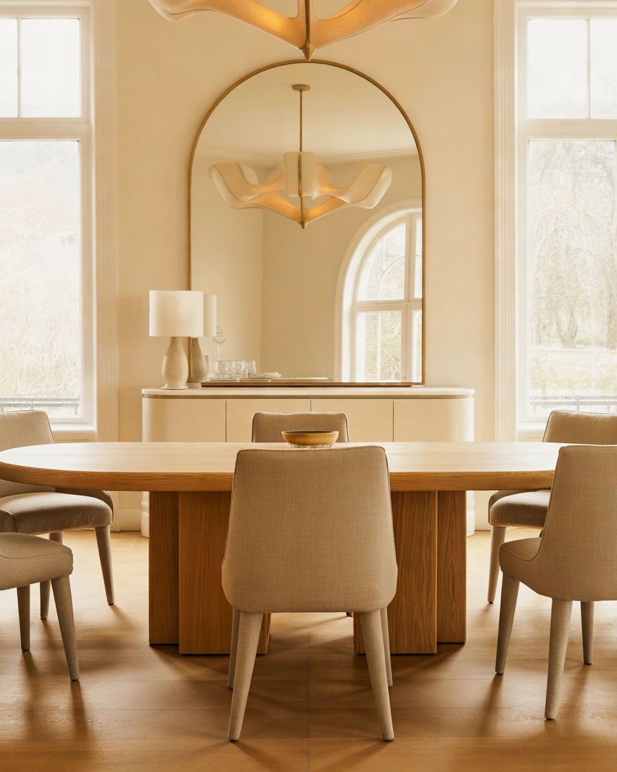 Add a Large Decorative Mirror