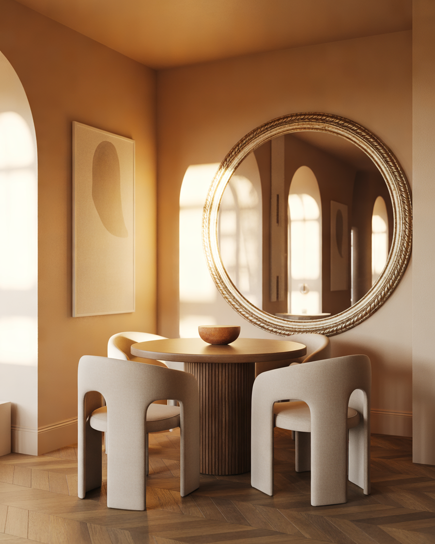 Add-a-Large-Mirror-to-Make-the-Dining-Room-Feel-Bigger