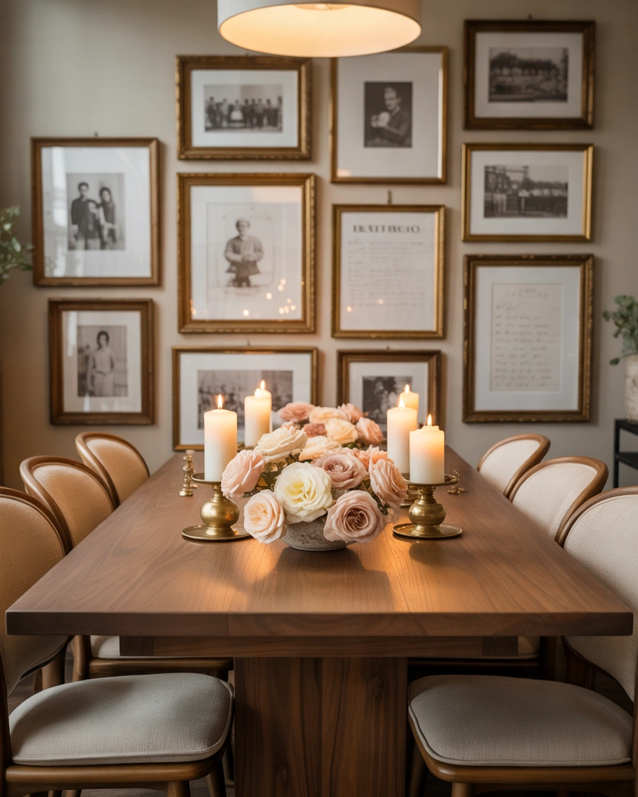 Add a Personalized Dining Room Wall Feature