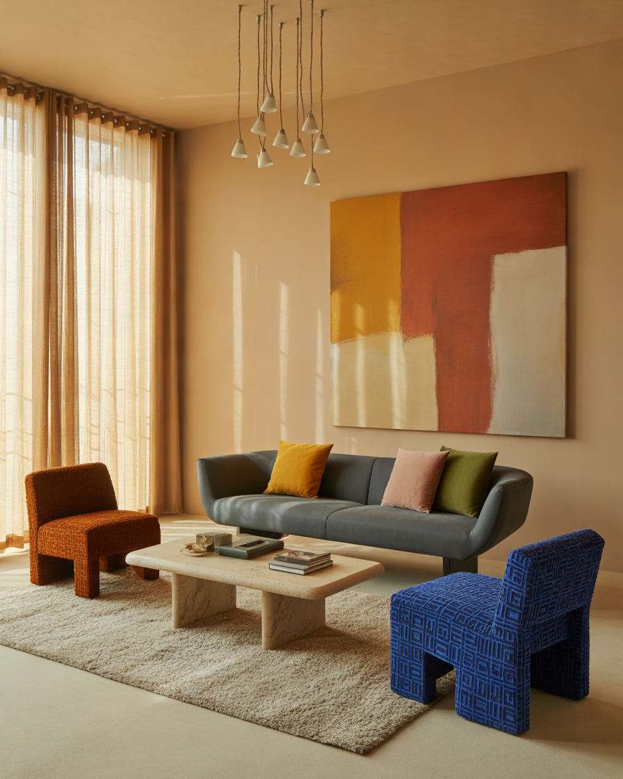 Asymmetrical-Living-Room-Arrangement-for-a-Creative-Look