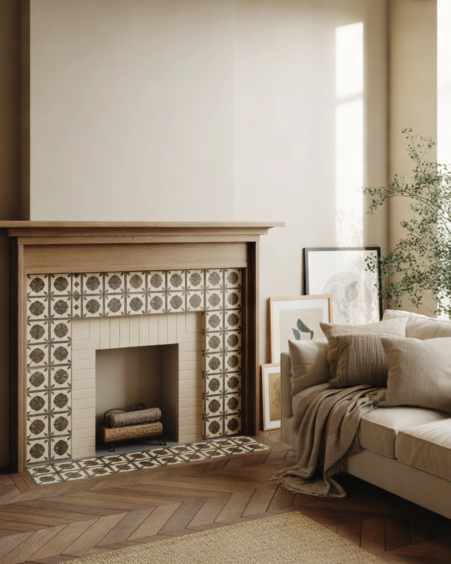 Bring Character Into the Room With Patterned Tile