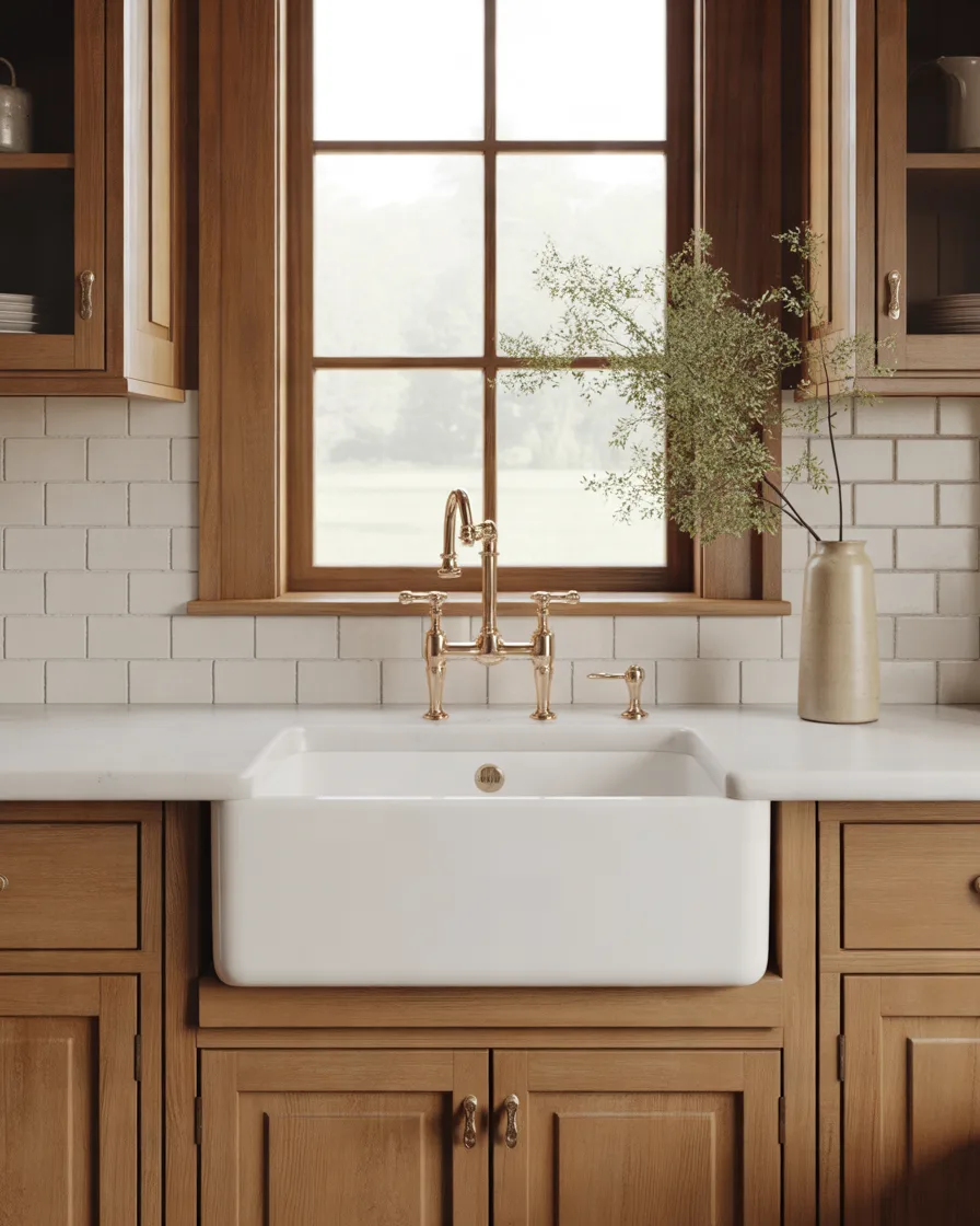 Classic-White-Fireclay-Farmhouse-Kitchen-Sink