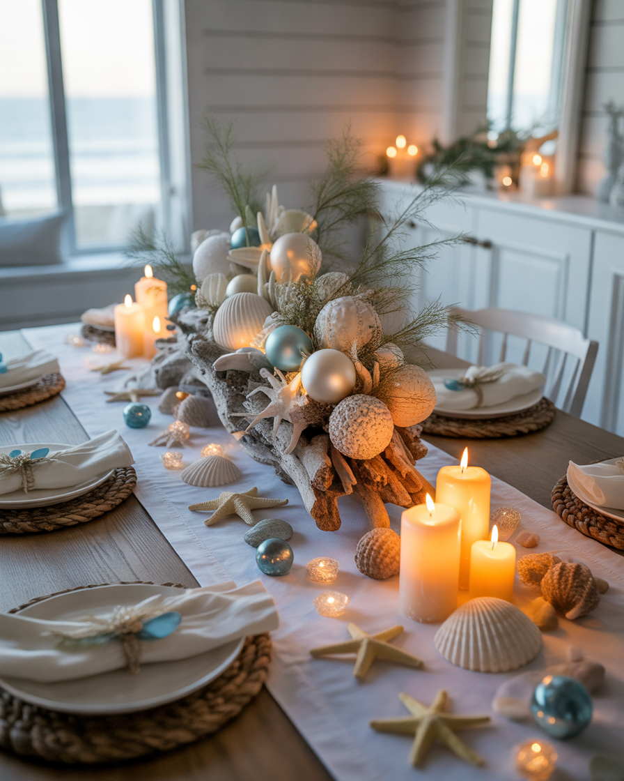 Coastal-Christmas-Table-Decoration-Theme