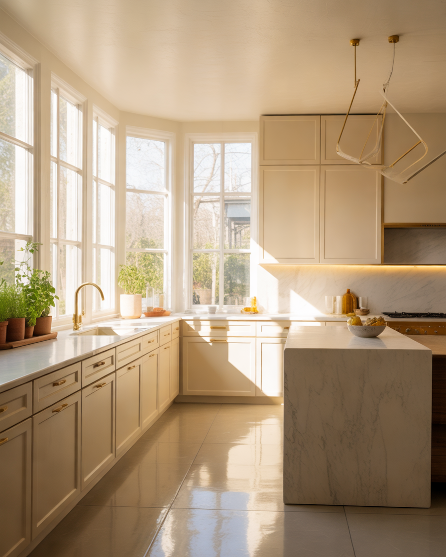 Combine-Natural-Light-With-Artificial-Kitchen-Lighting