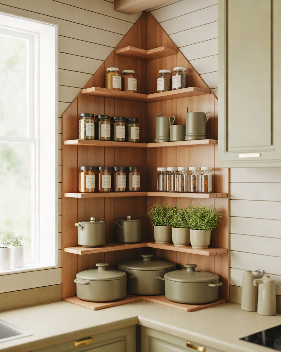 Corner-Kitchen-Rack-Design-to-Utilize-Unused-Kitchen-Spaces