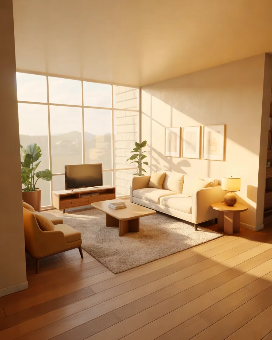 Cozy-Neutral-Living-Room-With-Warm-Beige-Tones