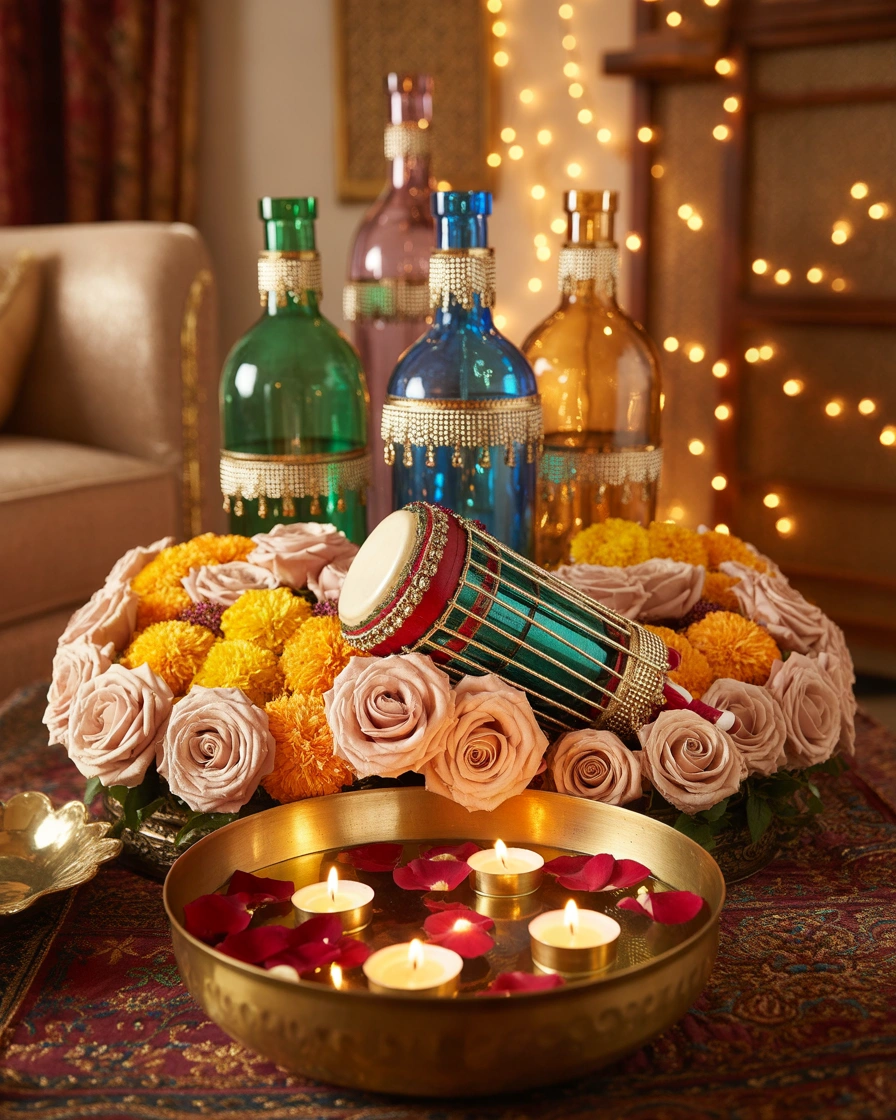 Create Beautiful DIY Dholki Centerpieces