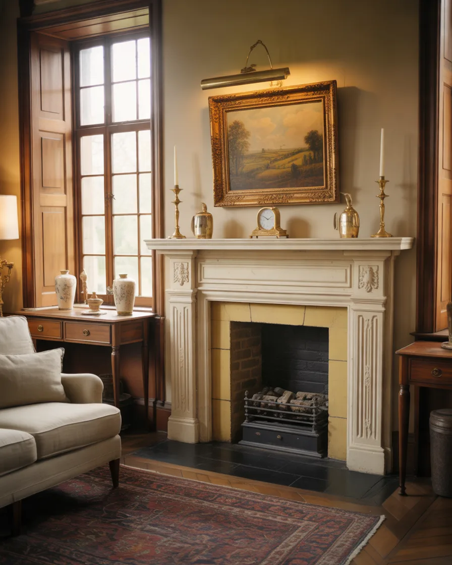 Create-a-Beautiful-Traditional-Fireplace-Focal-Point