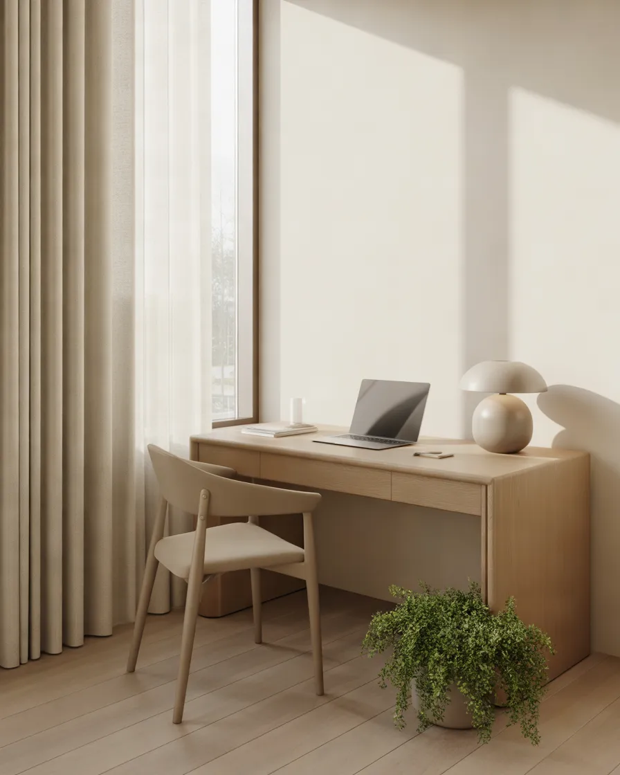 Create-a-Bright-Minimalist-Home-Office-Near-a-Window