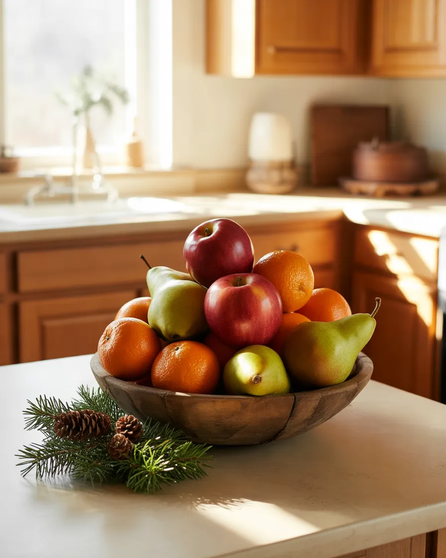 Create-a-Christmas-Fruit-Bowl-Display