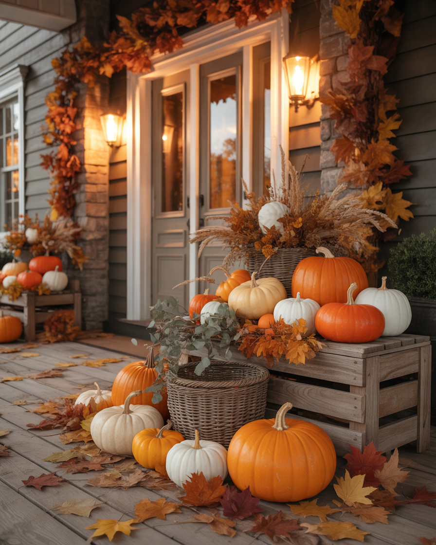 Create-a-Classic-Pumpkin-Filled-Fall-Front-Porch-Display